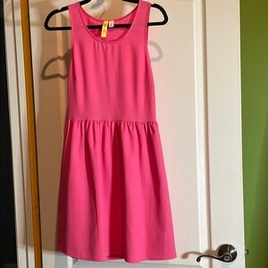 Pink Sleeveless Dress size Medium pit to pit 17